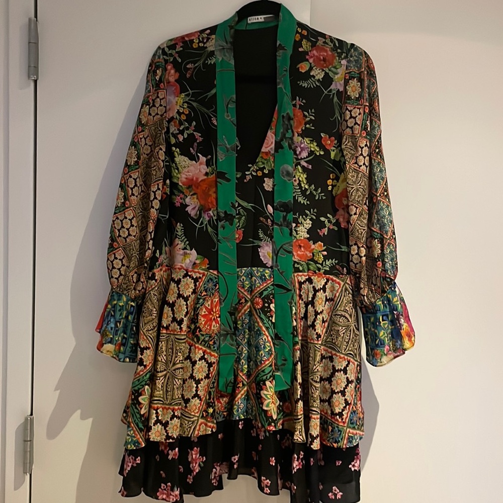 Alice + Olivia Floral Dress